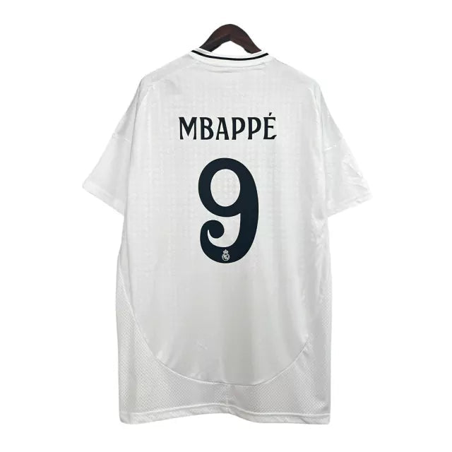 Camisa do Real Madrid VERSÃO JOGADOR - Uniforme 1 - 24/25 - MBAPPÉ