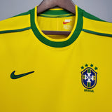 Camisa retrô do Brasil - Copa do Mundo 1998