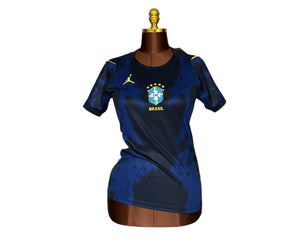 Camisa do Brasil Azul Feminina COPA DO MUNDO 2026
