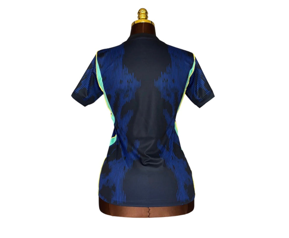 Camisa do Brasil Azul Feminina COPA DO MUNDO 2026