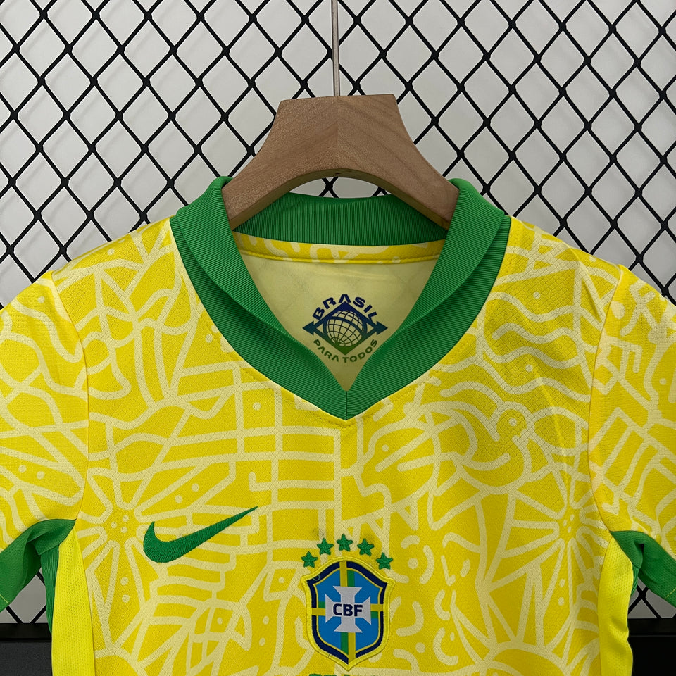 Kit infantil do Brasil - Uniforme 1 - 24/25