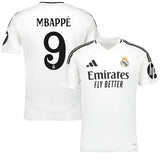 Camisa do Real Madrid - Uniforme 1 - 24/25 - MBAPPÉ 9