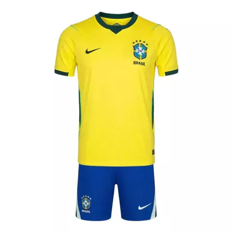 Kit infantil do Brasil Amarelo COPA DO MUNDO 2026