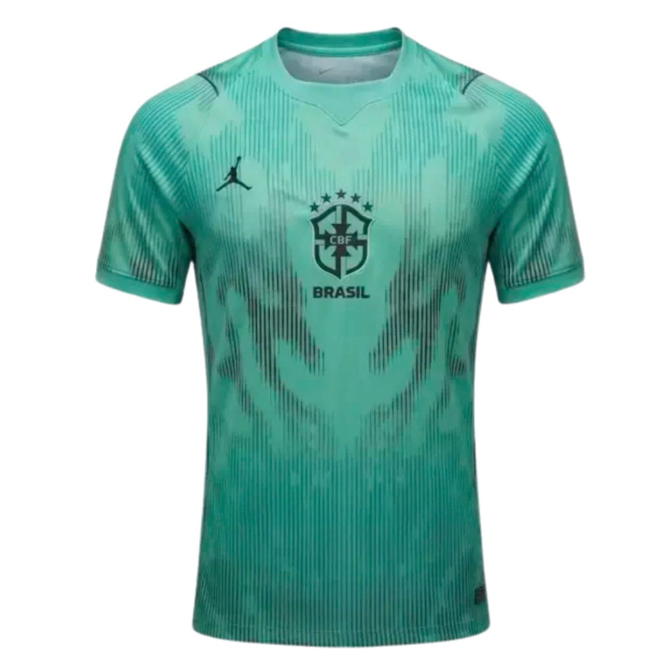 Camisa do Brasil Goleiro Verde - Copa do Mundo 2026