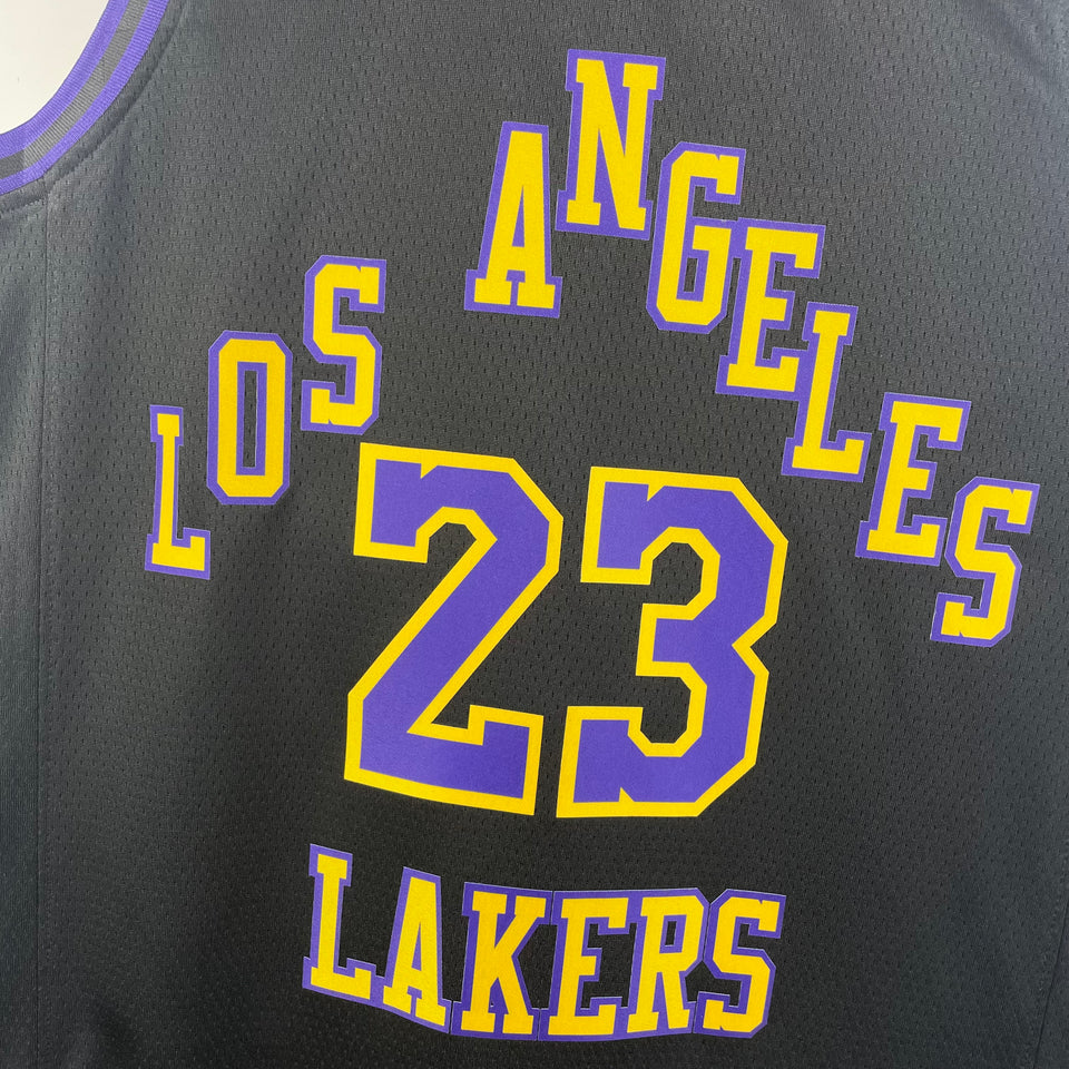 Camisa do Lakers 2024 - Uniforme 1- 23 JAMES