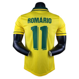 Camisa retrô do Brasil - Copa do Mundo 1994 - ROMÁRIO 11