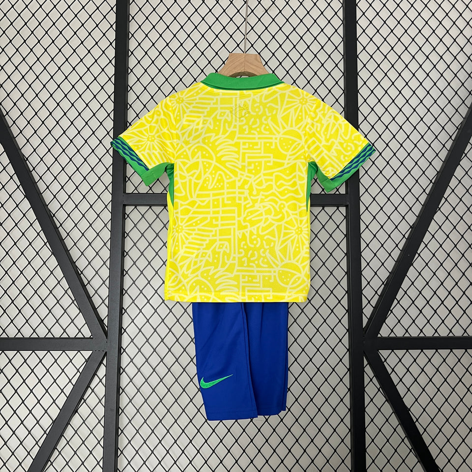 Kit infantil do Brasil - Uniforme 1 - 24/25