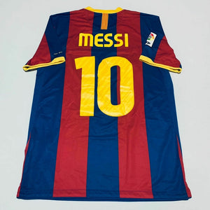 Camisa retrô do Barcelona 2010 - MESSI 10