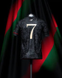 Camisa The Siu Cristiano Ronaldo 7 preta Comma Football 23/24