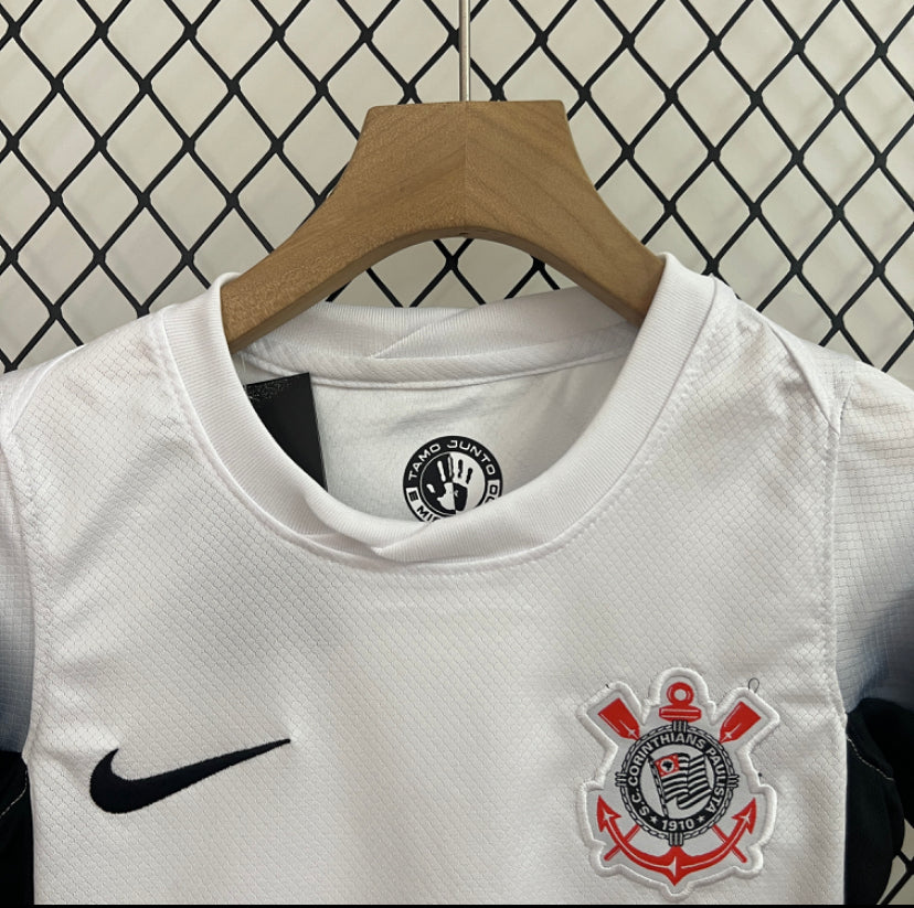 Kit Infantil do Corinthians - Uniforme 1 - 24/25