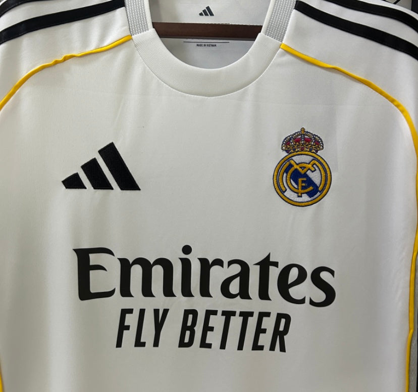 Camisa do Real Madrid - Uniforme 1 - 25/26