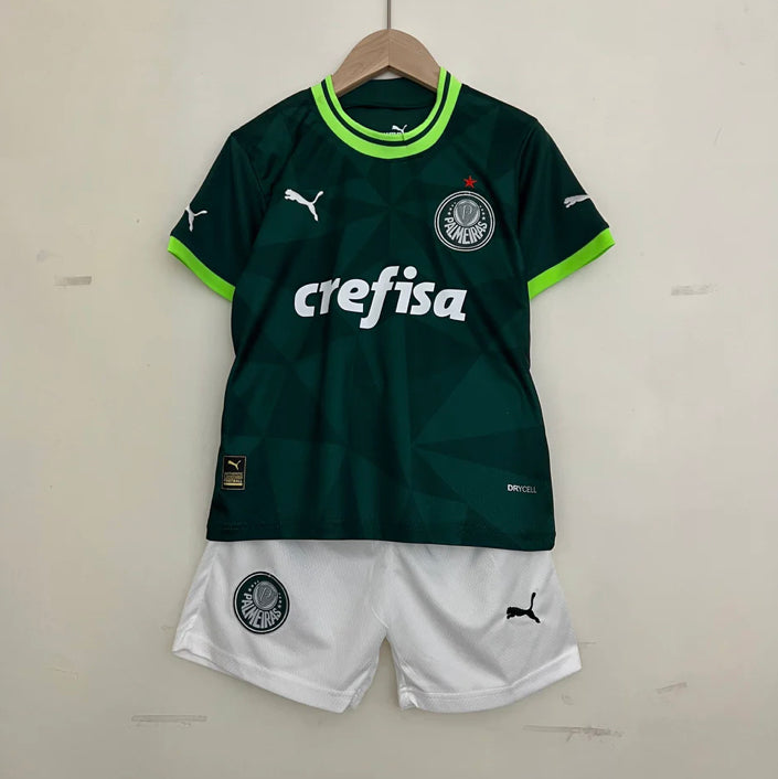 Kit Infantil do Palmeiras - Uniforme 1 - 23/24