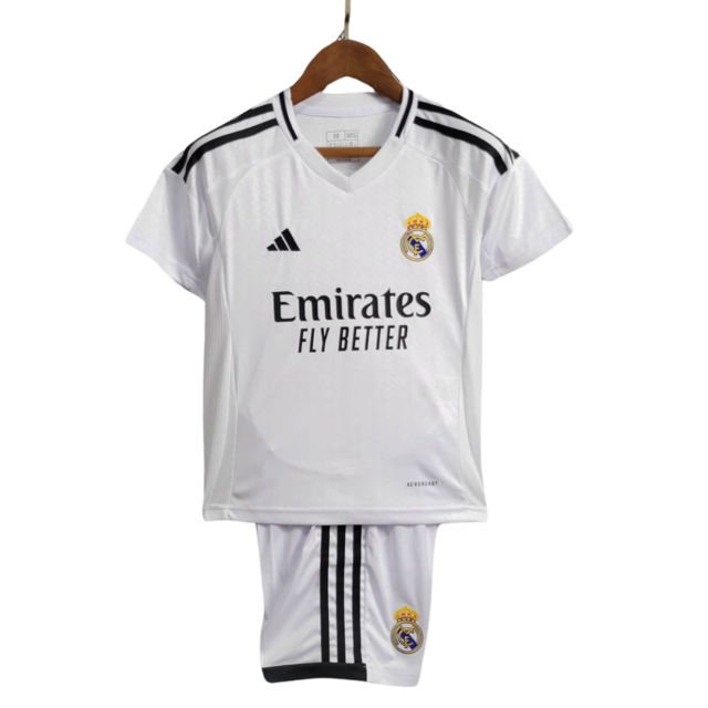 Kit Infantil do Real Madrid 24/25 - uniforme 1