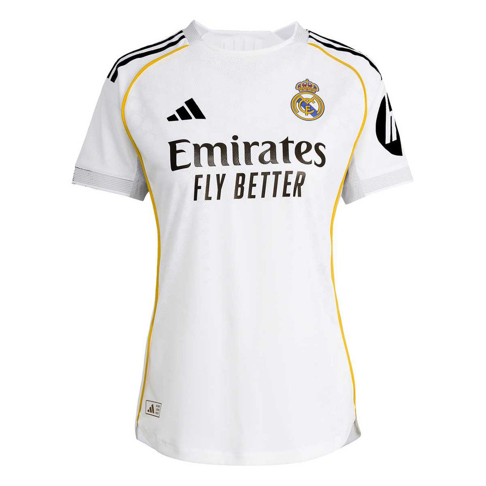 Camisa feminina do Real Madrid - Uniforme 1 - 25/26
