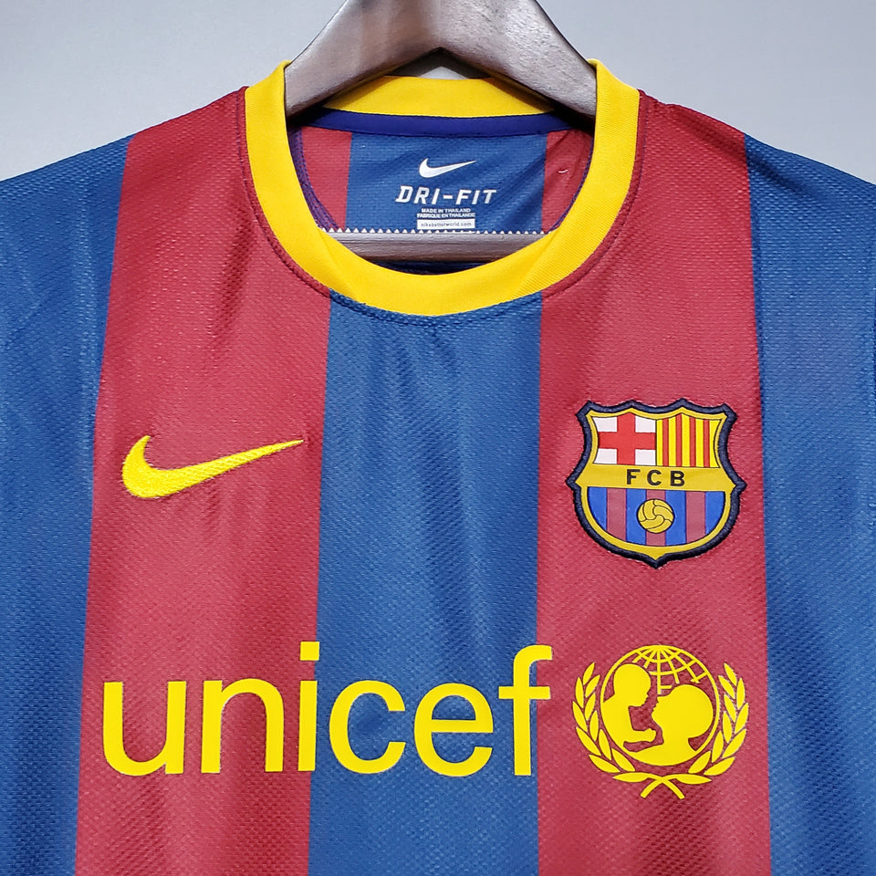 Camisa retrô do Barcelona 2010 - MESSI 10