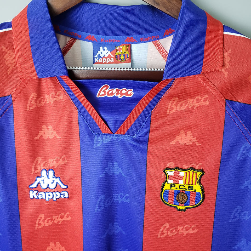 Camisa retrô do Barcelona 96/97 - RONALDO 9