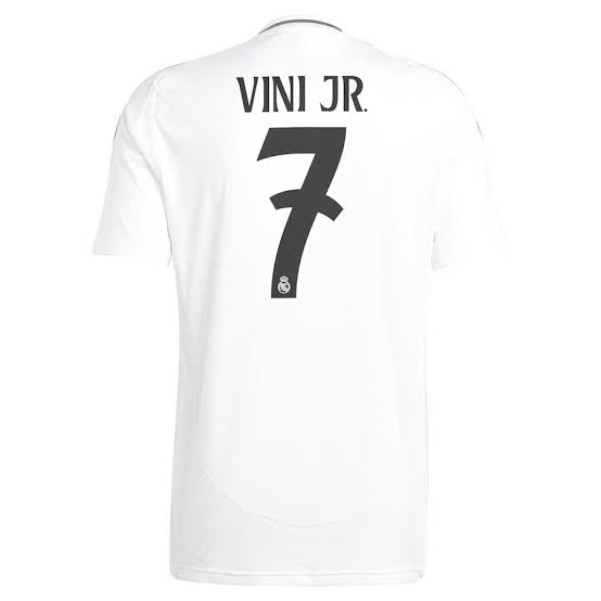 Camisa do Real Madrid VERSÃO JOGADOR - Uniforme 1 - 24/25 - VINI JR. 7