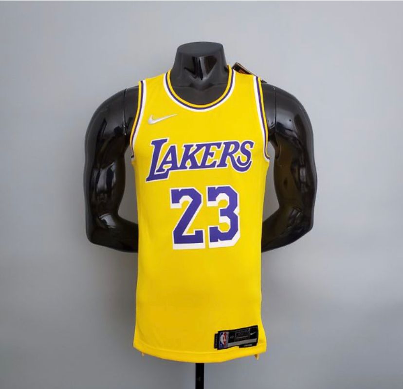 Camisa do Lakers 2023 - Uniforme 1- 23 JAMES