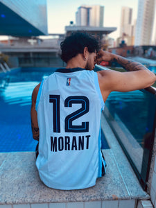 Camisa do Memphis Grizzlies 2023 - Uniforme 2- 12 MORANT