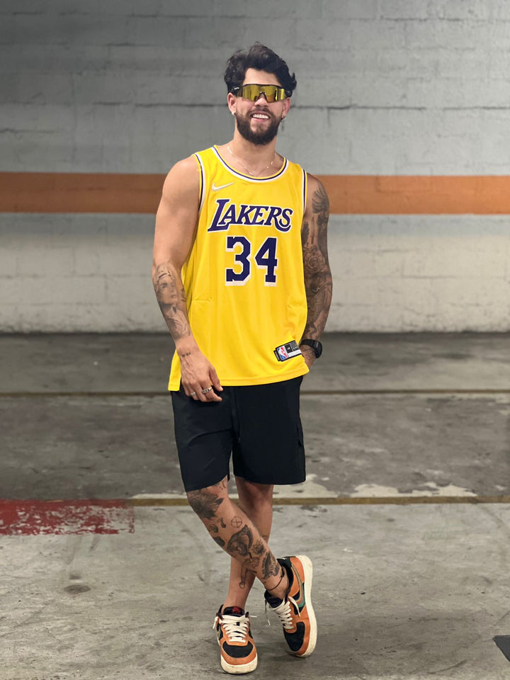 Camisa do Lakers 2023 - Uniforme 1- 34 SHAQ O'NEAL