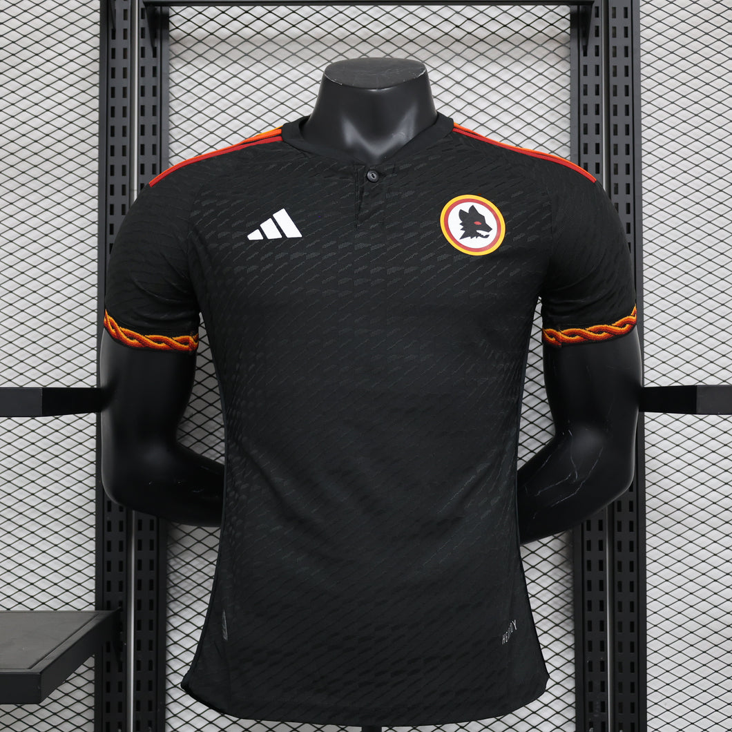 Camisa da Roma VERSÃO JOGADOR - Uniforme 3 - 23/24