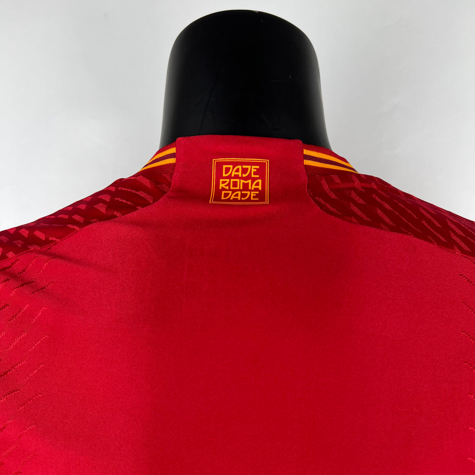 Camisa da Roma VERSÃO JOGADOR - Uniforme 1 - 23/24