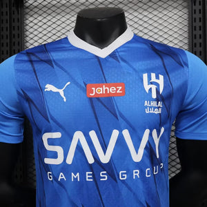 Camisa do Al Hilal - Uniforme 1 - VERSÃO JOGADOR-  23/24