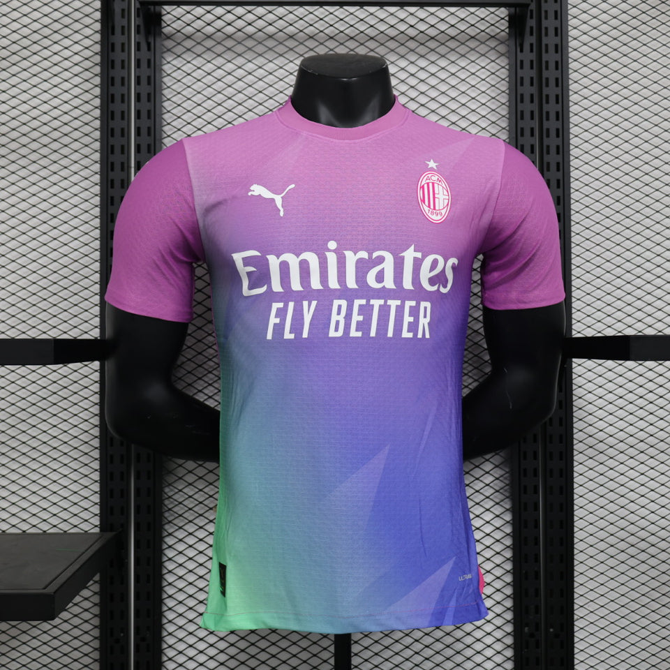 Camisa do Milan VERSÃO JOGADOR - Uniforme 3 - 23/24