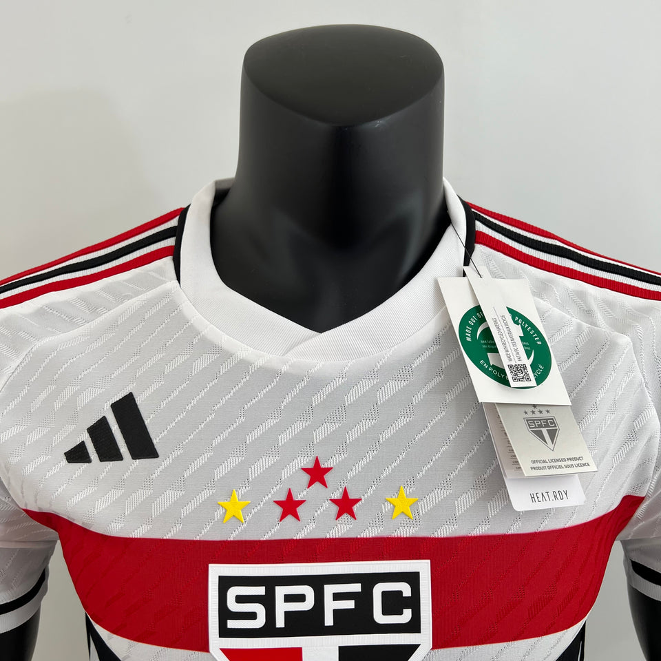 Camisa do São Paulo VERSÃO JOGADOR - Uniforme 1 - 23/24