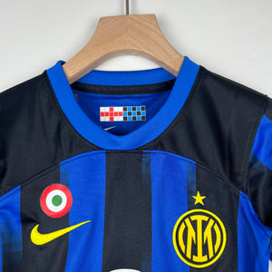 Kit Infantil da Inter de Milão 23/24 - uniforme 1