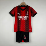 Kit Infantil do Milan 23/24 - uniforme 1