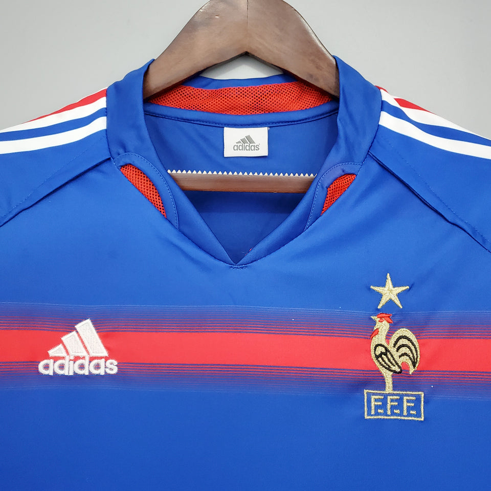 Camisa retrô da França 2004