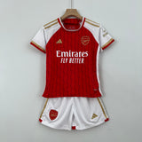 Kit Infantil do Arsenal 23/24 - uniforme 1