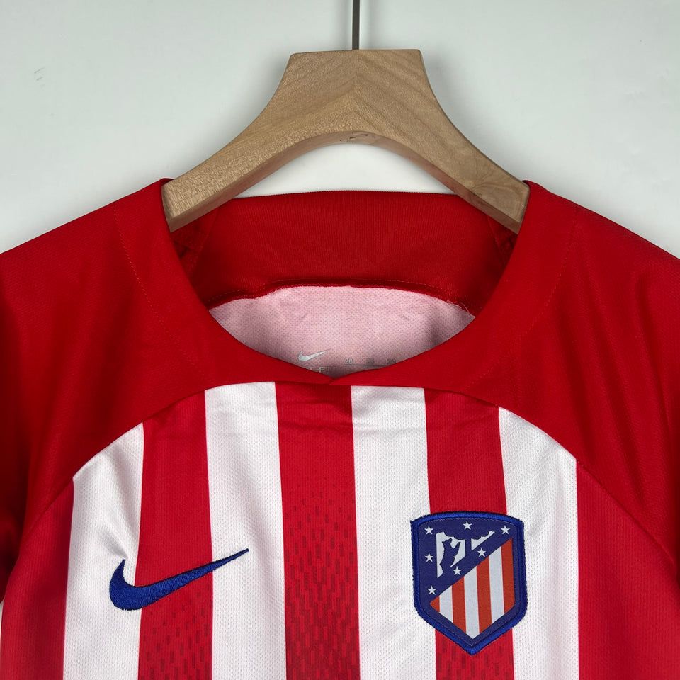 Kit Infantil do Atlético de Madrid 23/24 - uniforme 1