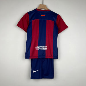 Kit Infantil do Barcelona 23/24 - uniforme 1