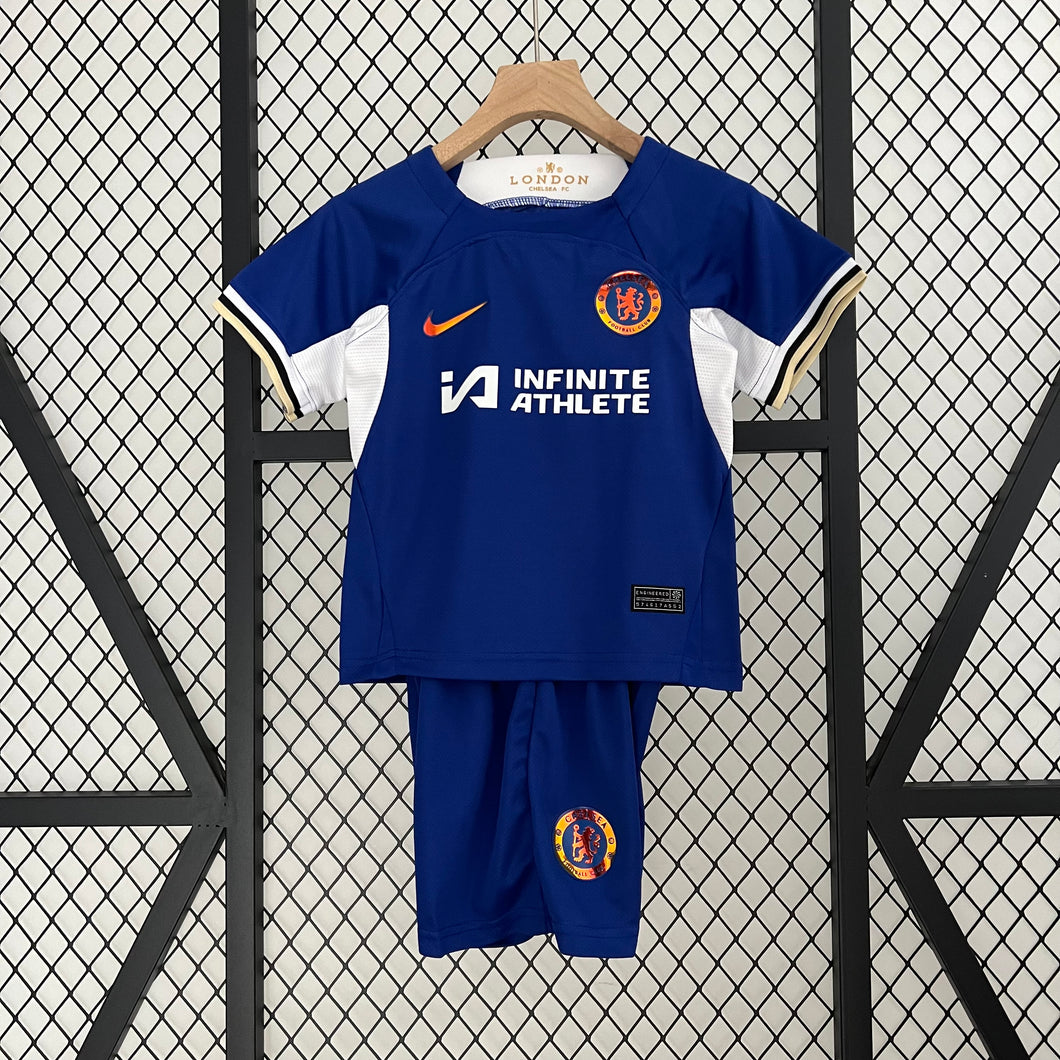 Kit Infantil do Chelsea - 23/24 - uniforme 1