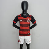 Conjunto infantil do Flamengo - Uniforme 1 - 22/23