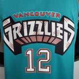 Camisa do Memphis Grizzlies 2022 - Uniforme 3- 12 MORANT