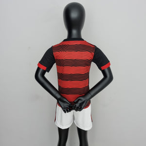 Conjunto infantil do Flamengo - Uniforme 1 - 22/23