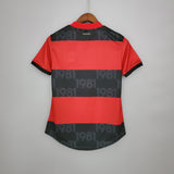 Camisa feminina do Flamengo - Uniforme 1 - 21/22