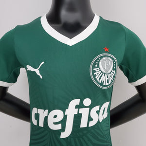 Conjunto infantil do Palmeiras - Uniforme 1 - 22/23