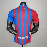 Camisa do Barcelona VERSÃO JOGADOR - Uniforme 1 - 21/22