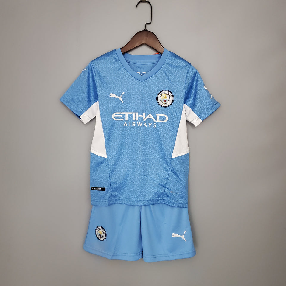 Kit Infantil do Manchester City 21/22