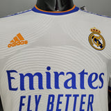 Camisa do Real Madrid VERSÃO JOGADOR - Uniforme 1 - 21/22