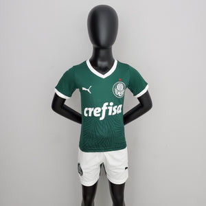 Conjunto infantil do Palmeiras - Uniforme 1 - 22/23