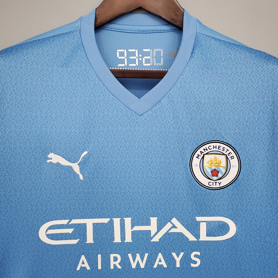 Camisa Versão Jogador Manchester City fora 21/22