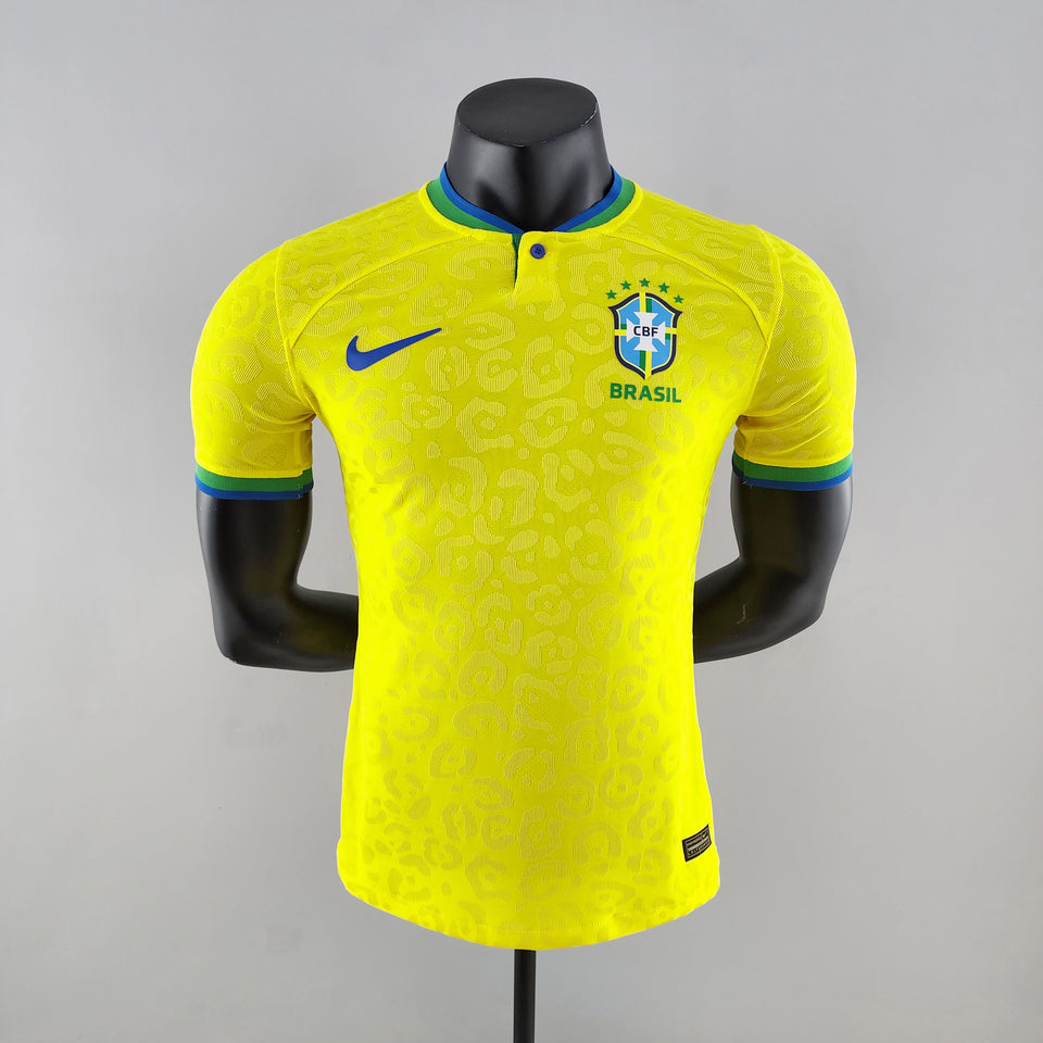 Camisa do Brasil COPA DO MUNDO 2022 - VERSÃO JOGADOR