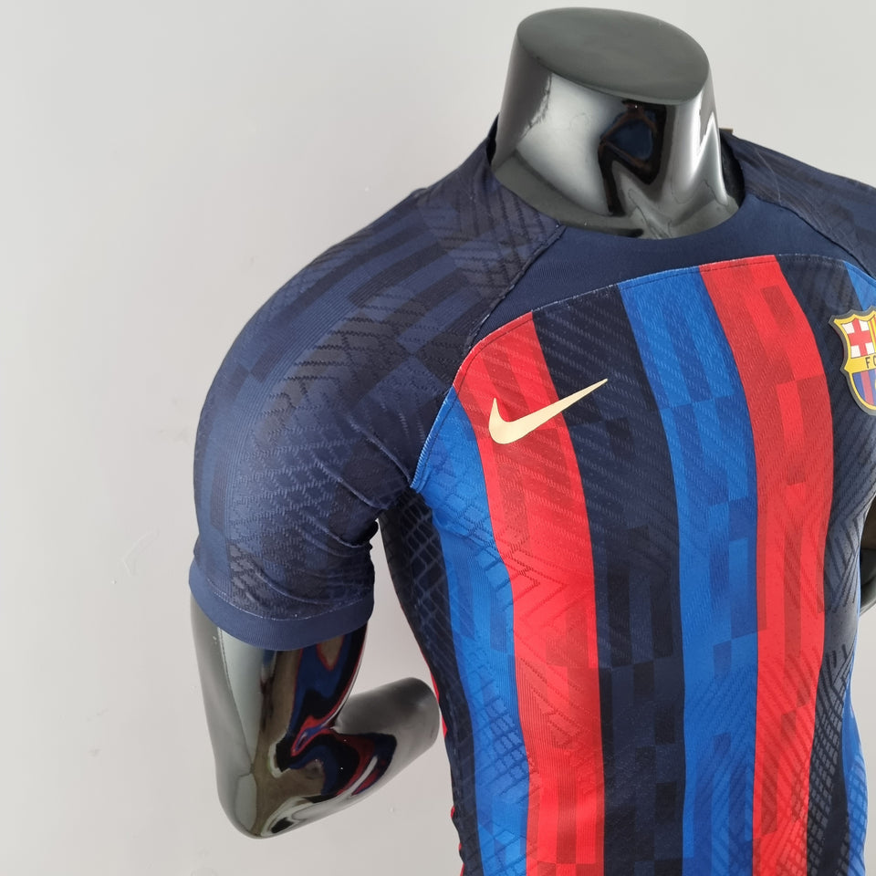 Camisa do Barcelona VERSÃO JOGADOR - Uniforme 1 - 22/23