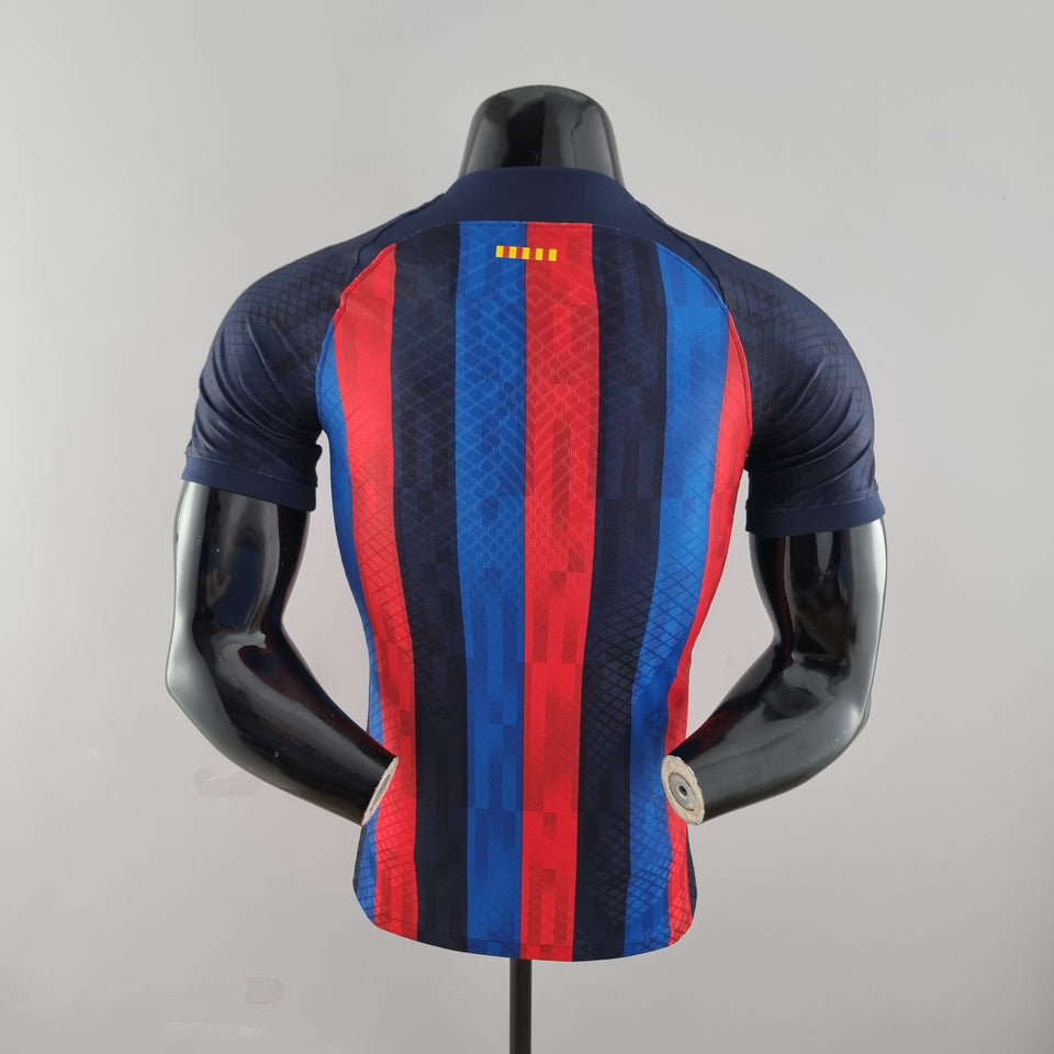 Camisa do Barcelona VERSÃO JOGADOR - Uniforme 1 - 22/23