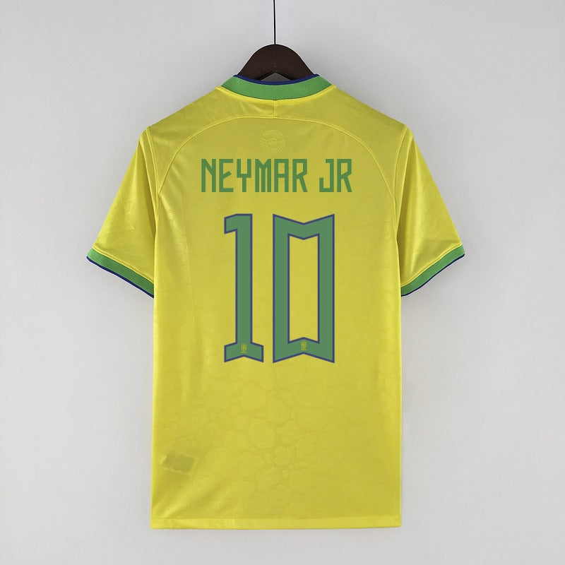 Camisa do Brasil COPA DO MUNDO 2022 - Uniforme 1 - NEYMAR JR. 10